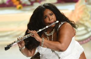 Watch now: Lizzo plays centuries-old crystal flute owned by James Madison