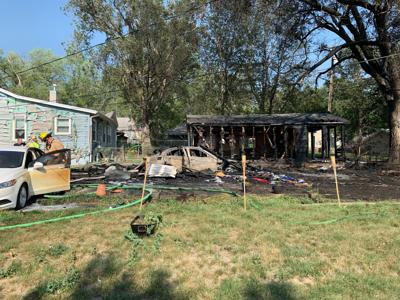 1209 Adams St. fire