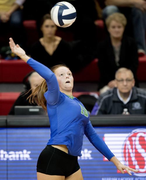 Class A volleyball, Millard North vs. Pius X, 11/10/18