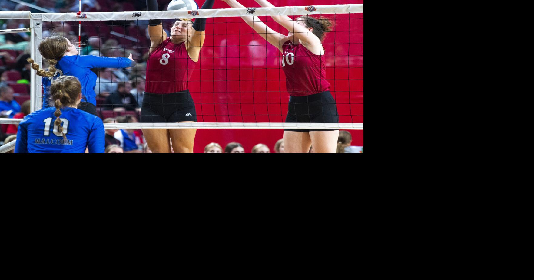 Class C1 volleyball 'Timely' block helps Gothenburg get past Malcolm