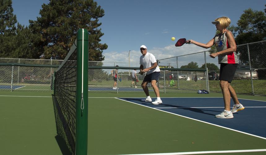 Pickleball court