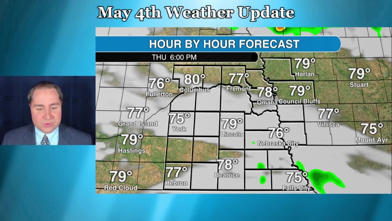 Small chance of severe storms Thursday night in Nebraska