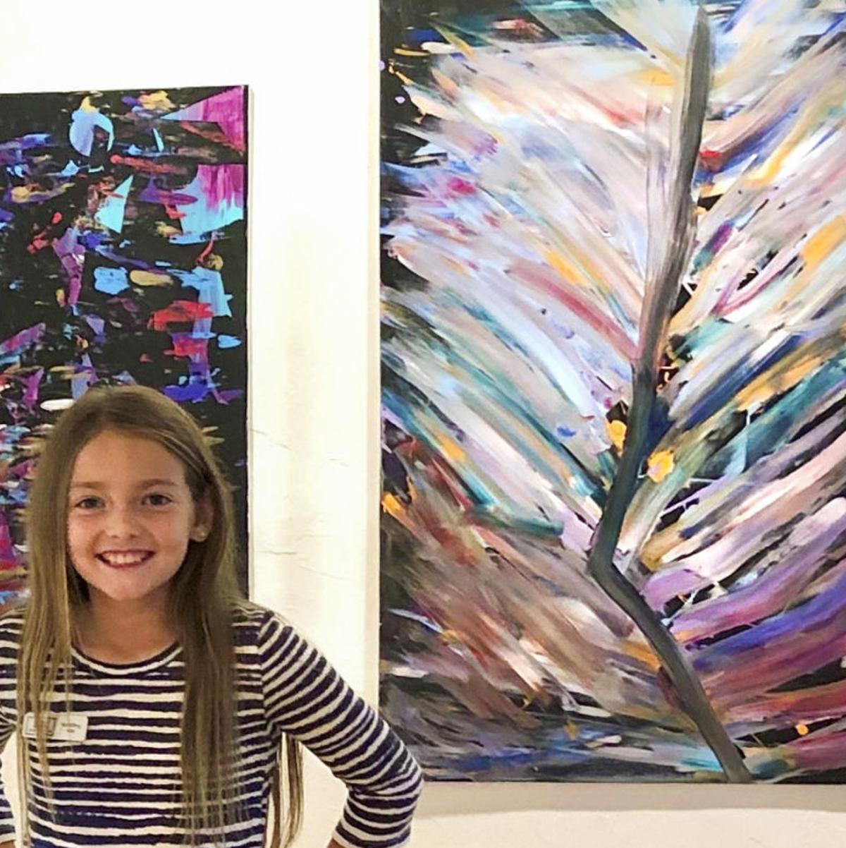 Cindy Lange Kubick A Solo Art Show For Luna Lover Of Paint