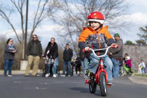 Watch now: Celebrating the joys of cycling at Lincoln school's bike rodeo