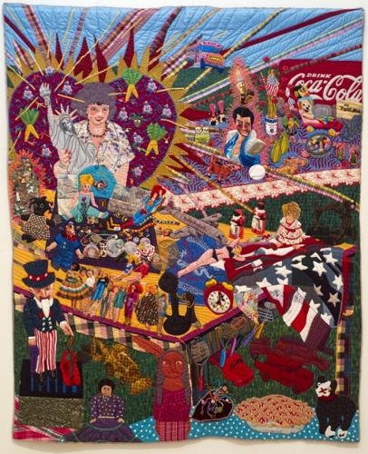 Exhibits of Quilt Tell Riveting Back Stories at Folk Museum