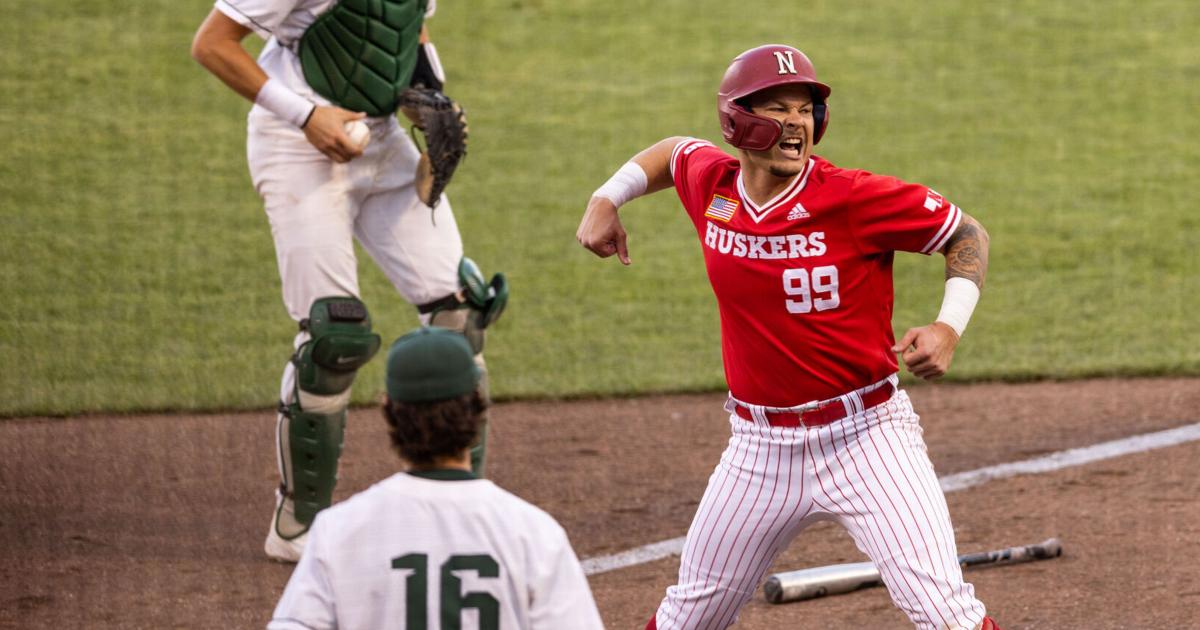 Nebraska baseball knocks off Michigan State to stay alive in Big Ten ... - Lincoln Journal Star