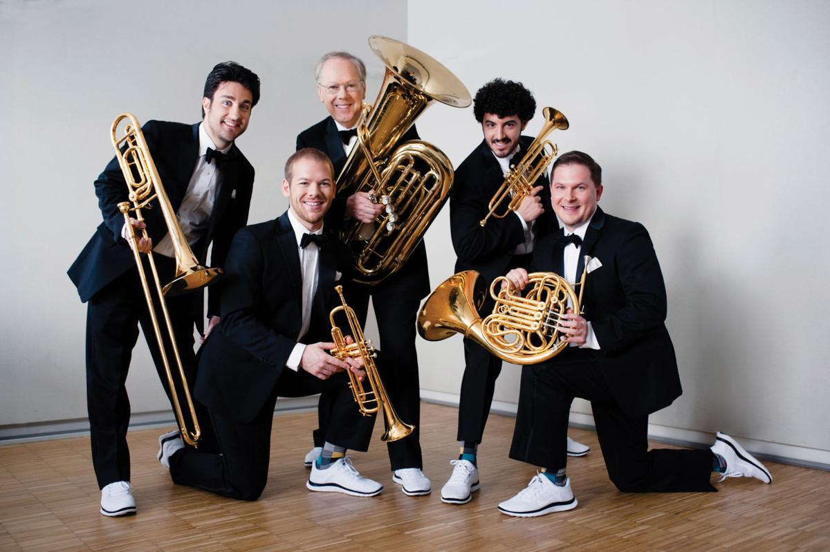 Review Canadian Brass celebrates holidays with variety Review Canadian Brass celebrates holidays with variety