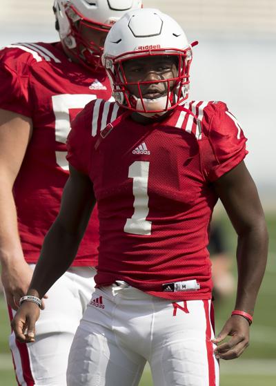 NU football practice, 9.5.2017