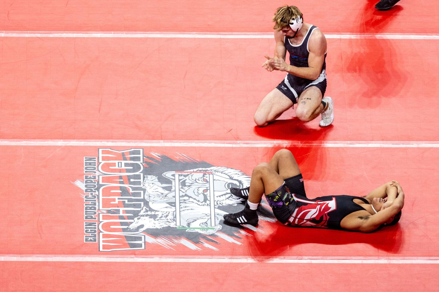 Photos 2026 Nebraska high school state boys wrestling tournament, Thursday