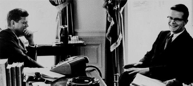 Ted Sorensen and John F. Kennedy