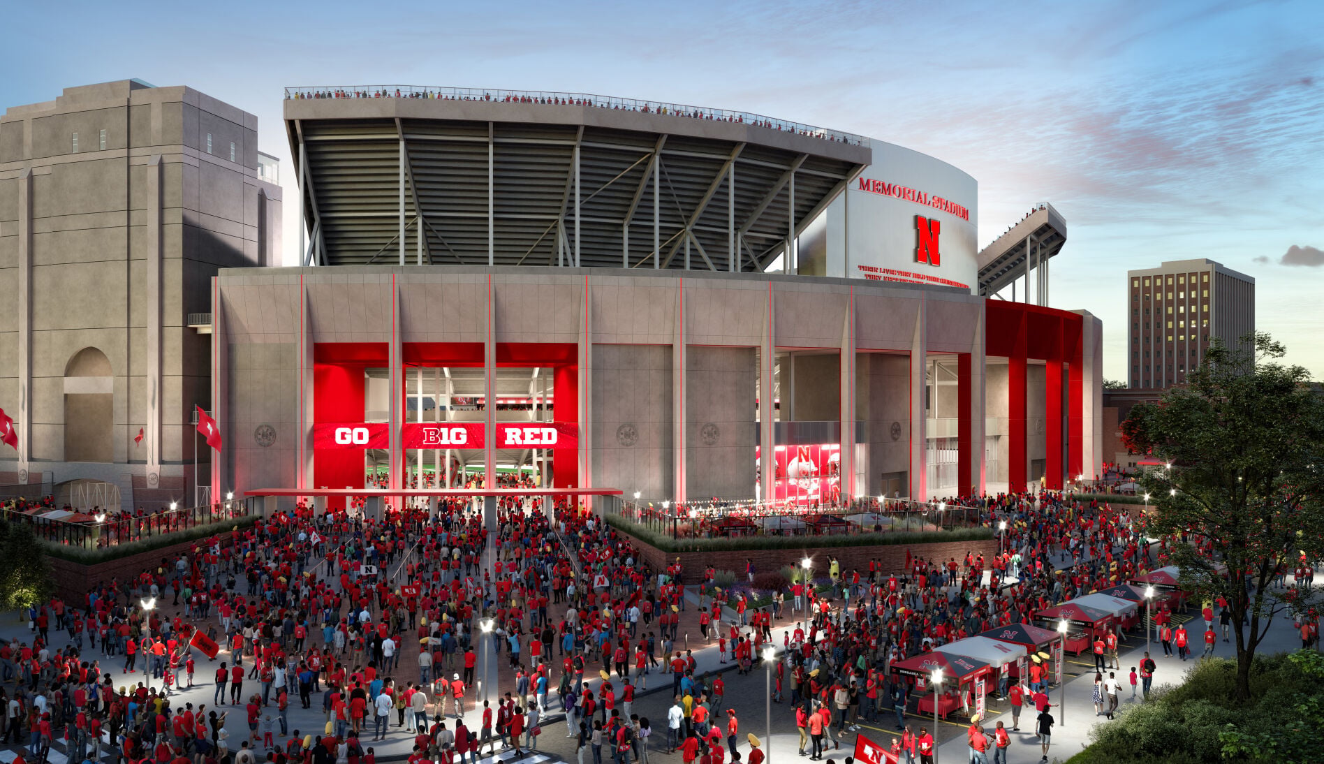 Memorial Stadium Renderings