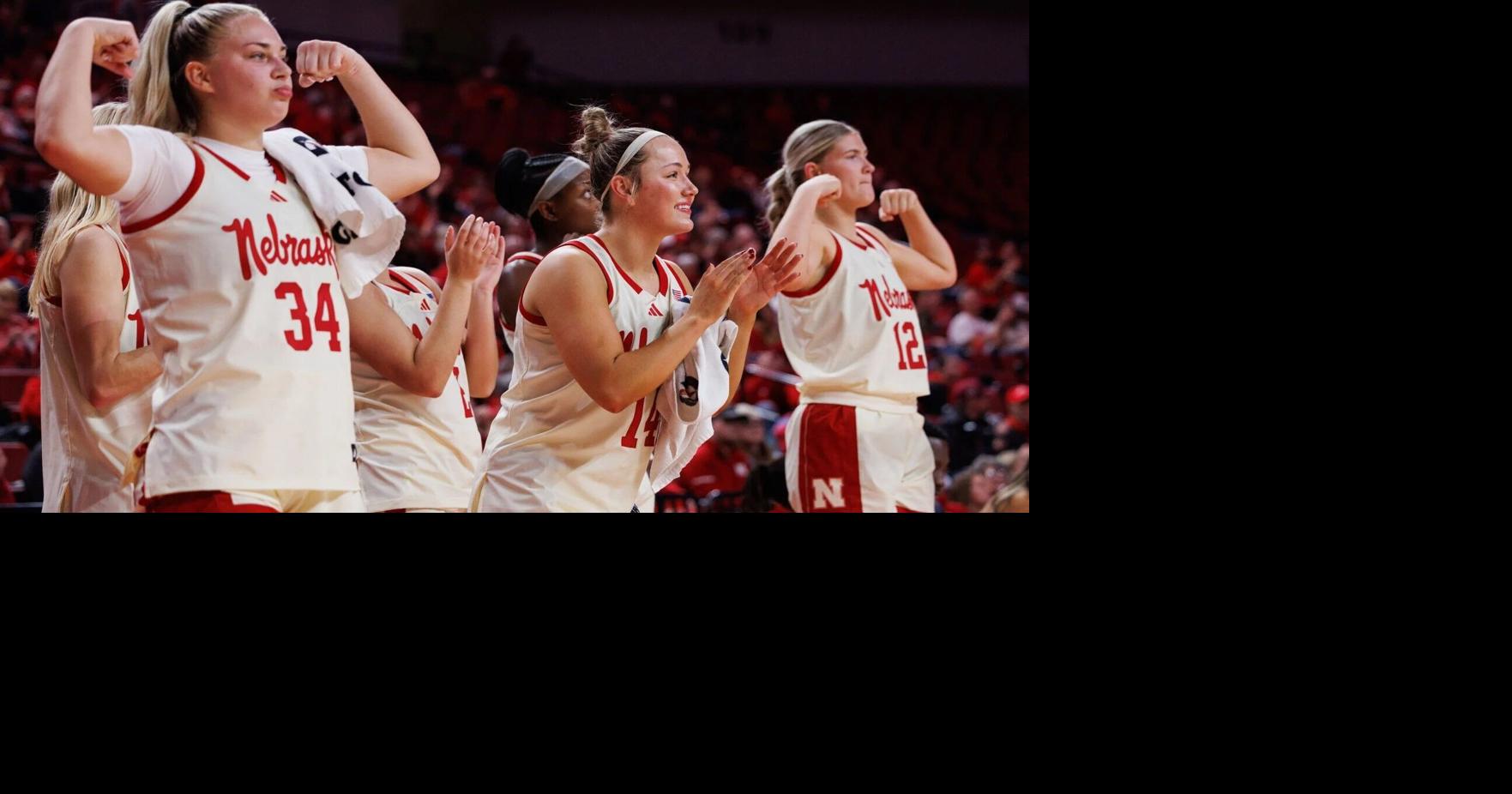 Nebraska womens basketball moves up in AP Top 25
