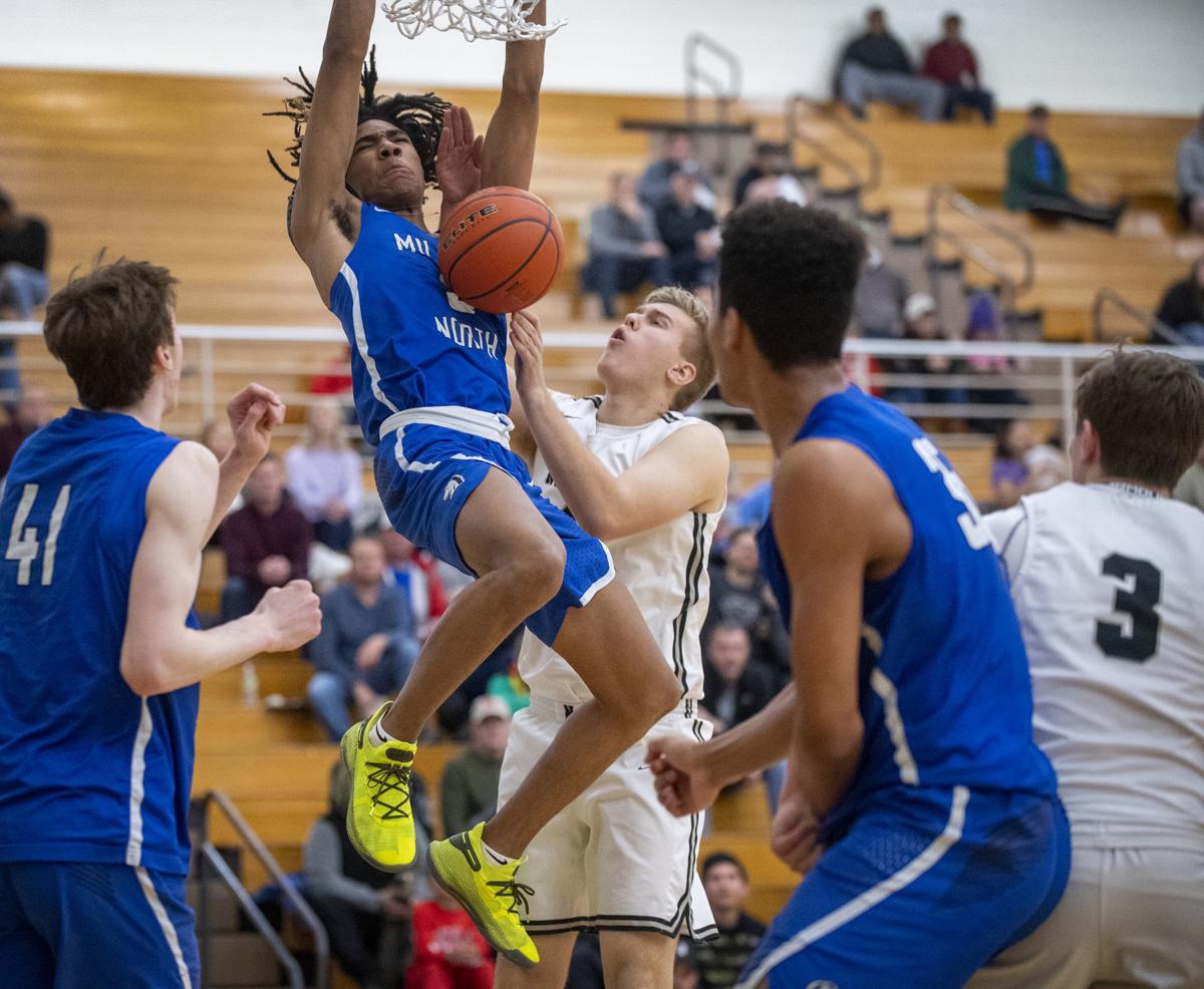 Behind Its Star Sallis No 3 Millard North Dispels Rockets Upset