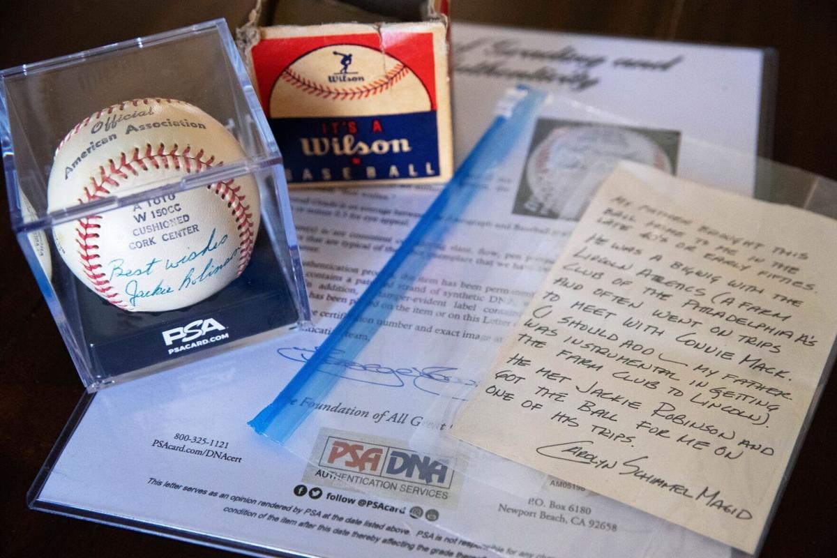 Ticket from Jackie Robinson's pro debut, jersey from Mickey Mantle's final  game set records at auctions