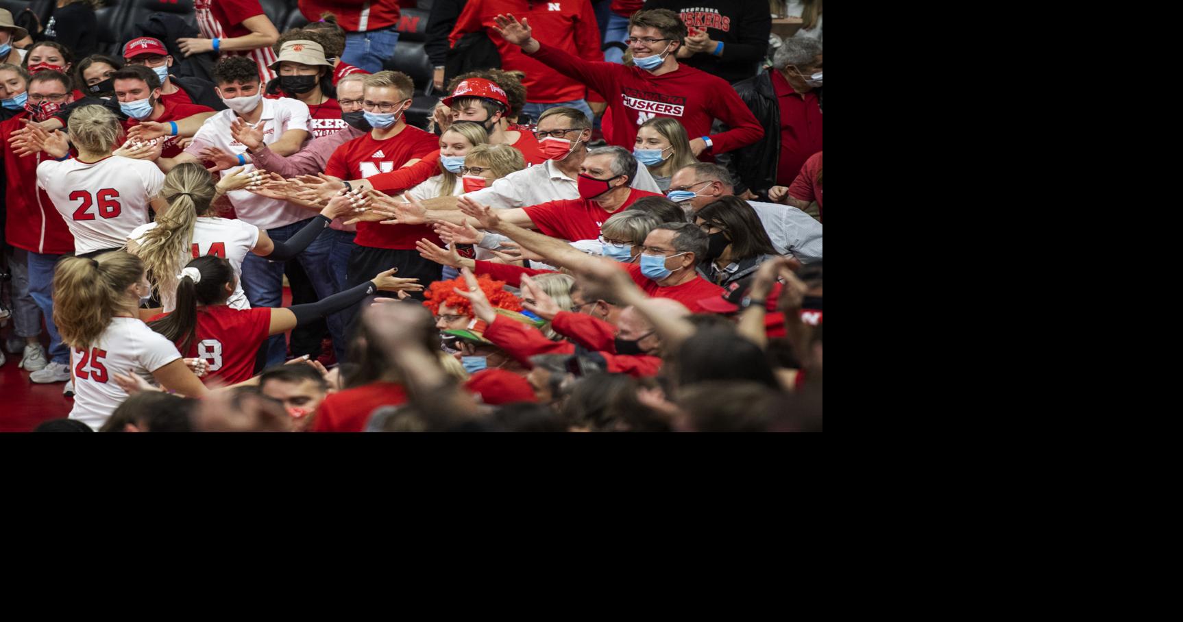 Nebraska volleyball spring match goes to next level with spot on TV