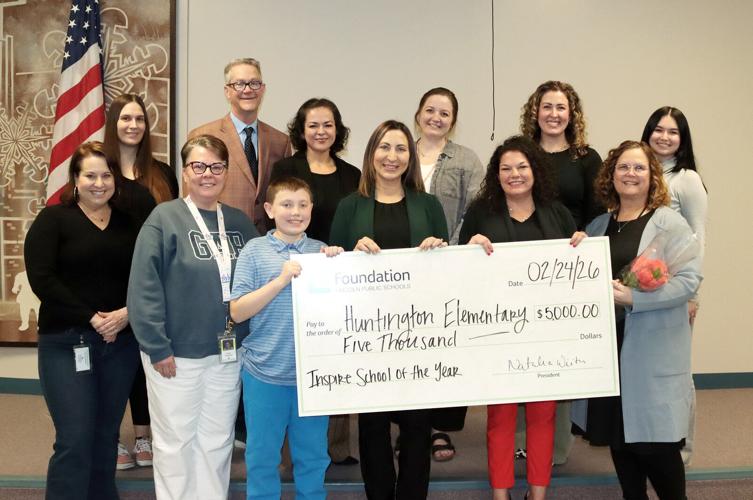 2026 Inspire School of Year group photo - Huntington Elementary