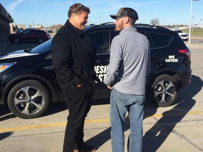 jimmy john s founder visits columbus to present delivery jimmy johns delivery driver