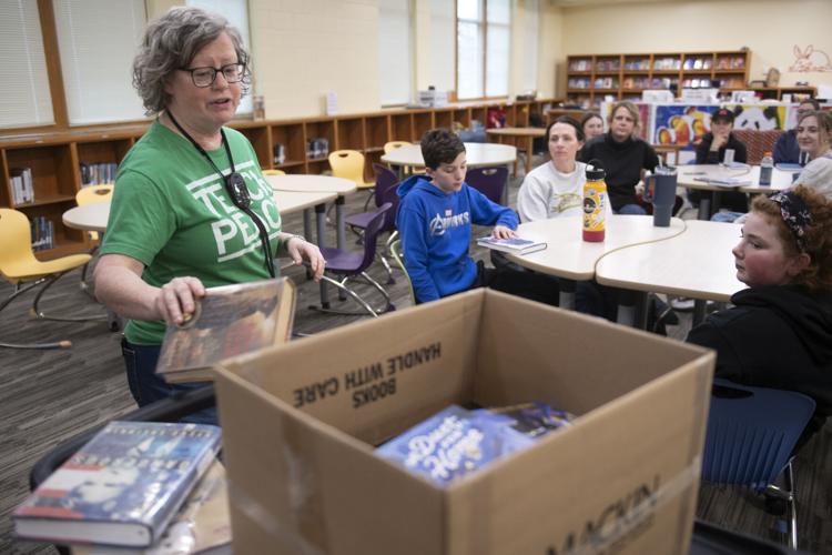 Irving Middle School book club, 3.25