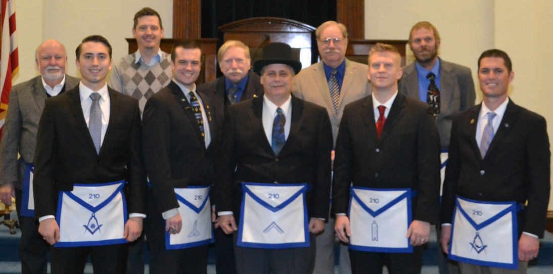 East Lincoln 210 Masonic Lodge installs new leaders