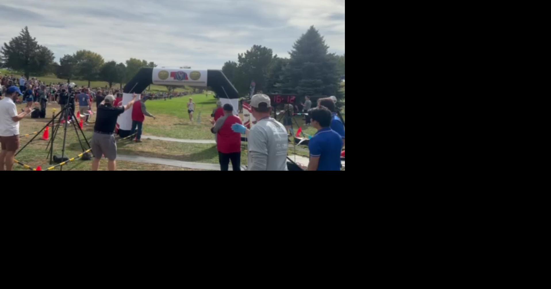 Lincoln Christian's Trevin Opp wins 3rd state cross country title