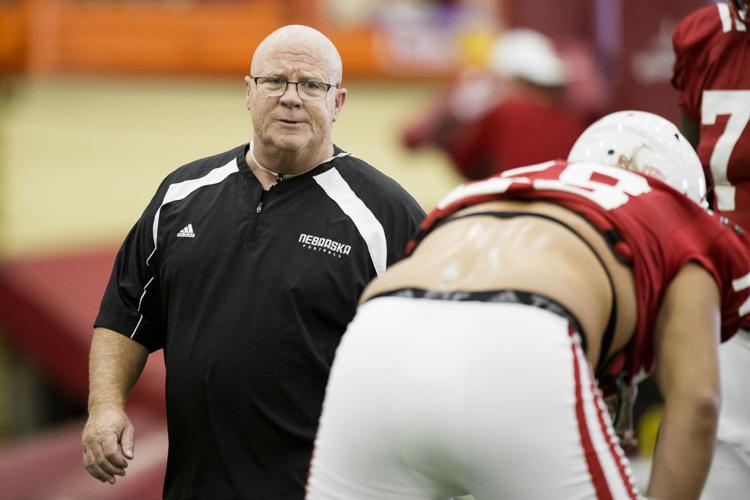 Nebraska football practice, 8.23.16