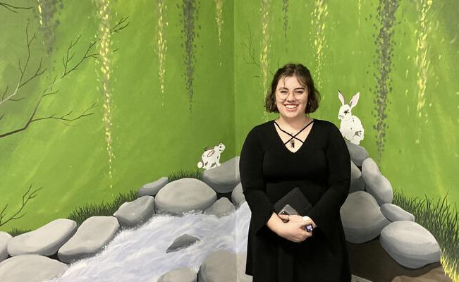 Axtell church mural