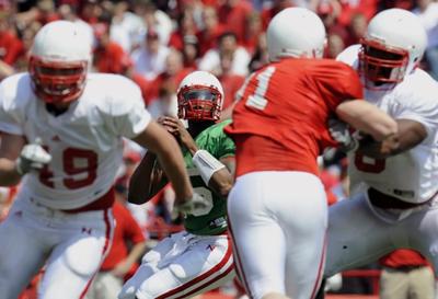 Reds take Spring Game 31-17  