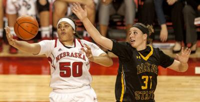 Nebraska women's hoops vs. Wayne State, 11.2.14