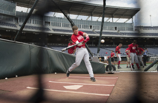 Nebraska baseball practice