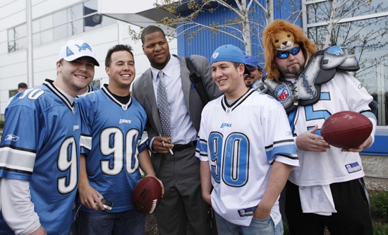 Autographed Signed Detroit Lions NDAMUKONG SUH Jersey