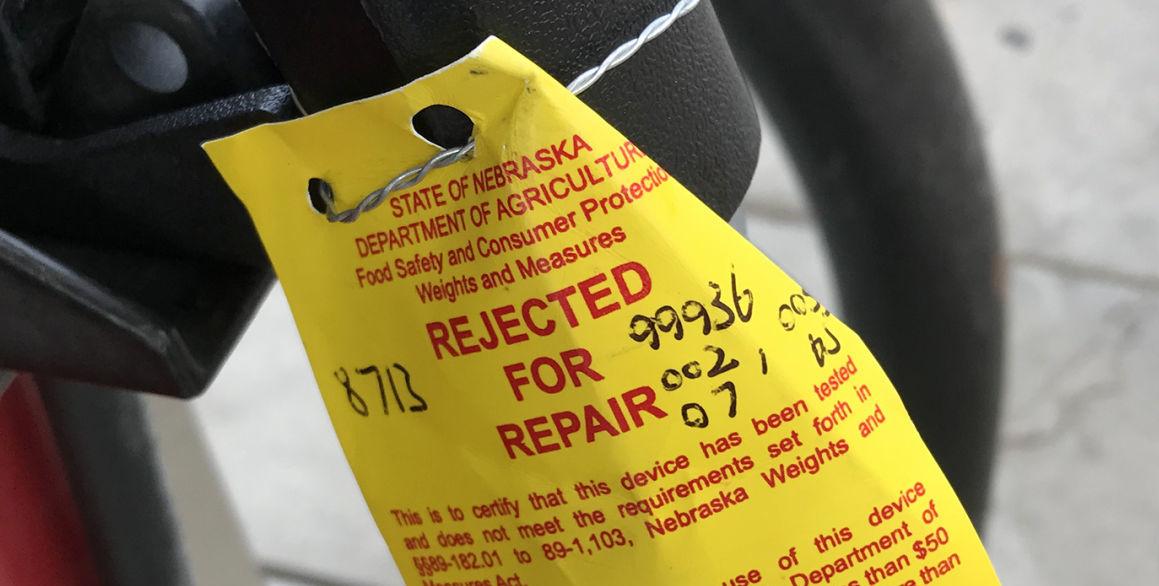 Gas pump tags