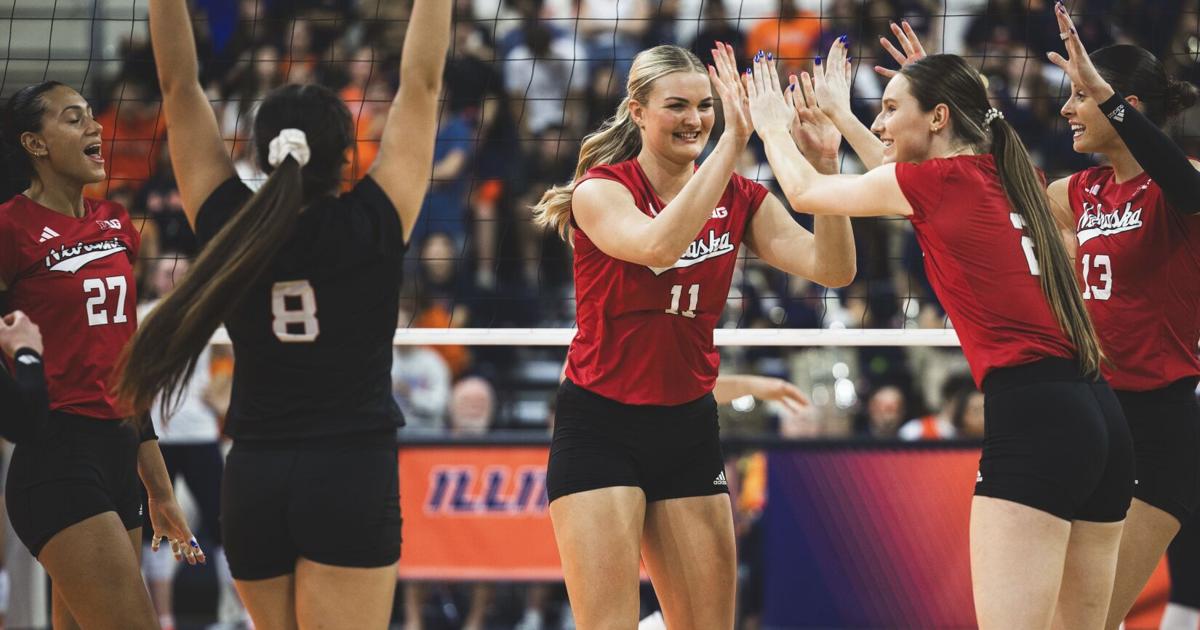 Jackson Less Net Beason, Blackwell give Jackson-less Nebraska volleyball a lift in sweep ...