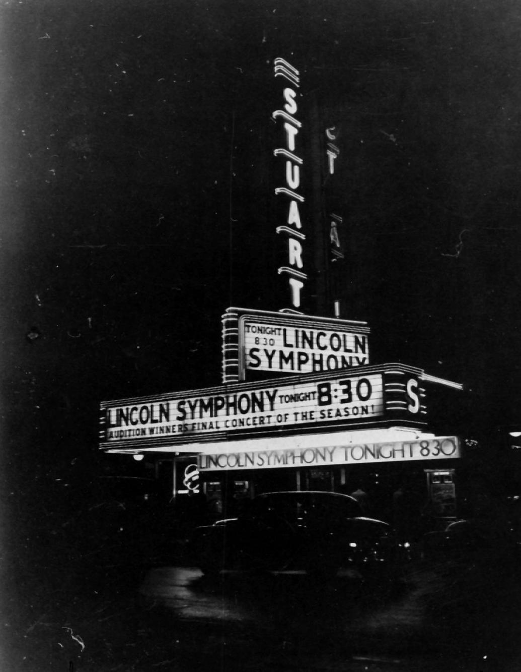 PhotoFiles Stuart Theater's long history in Lincoln