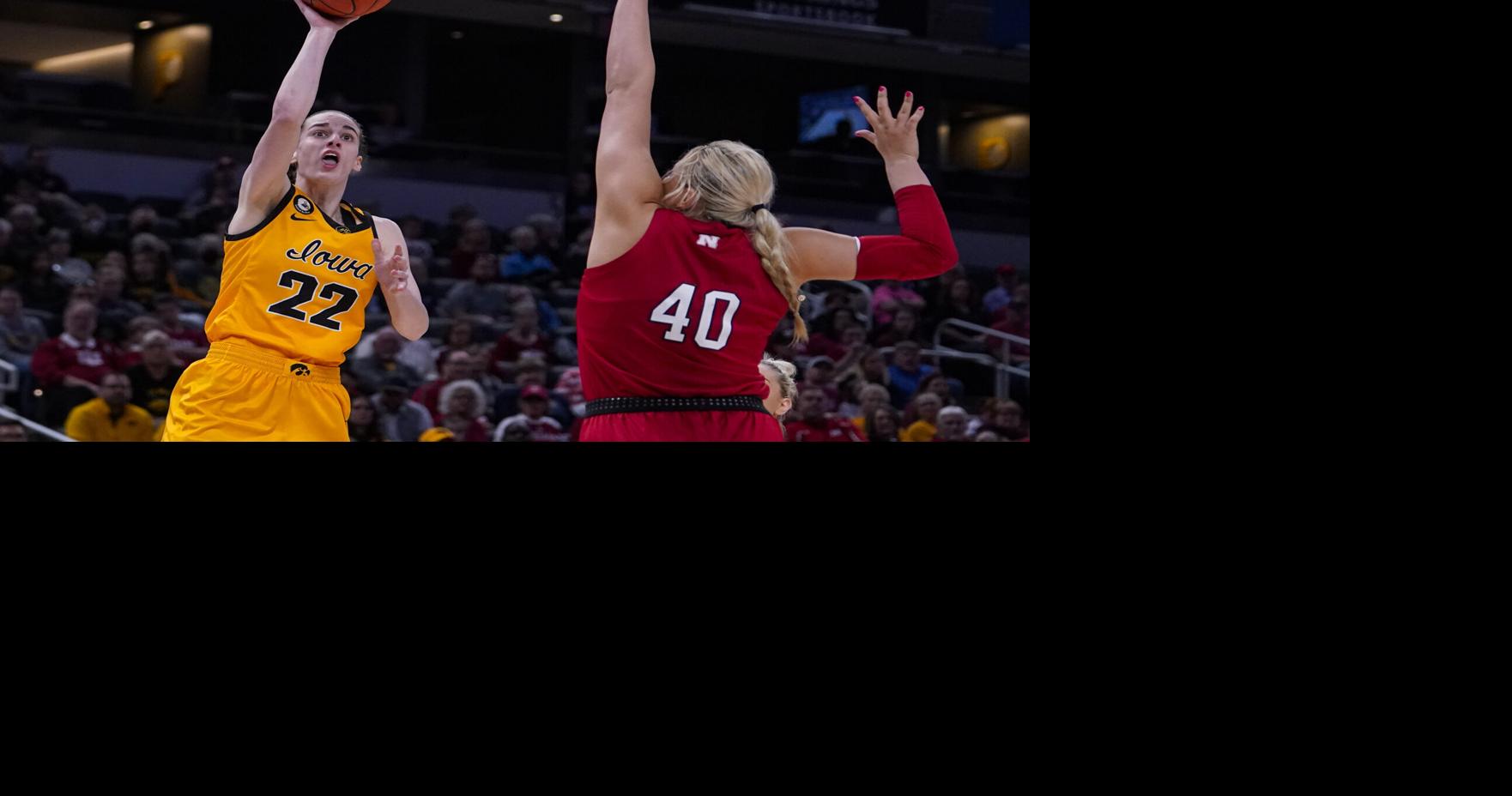 Clark scores 41 to lead Iowa past Huskers in Big Ten semis