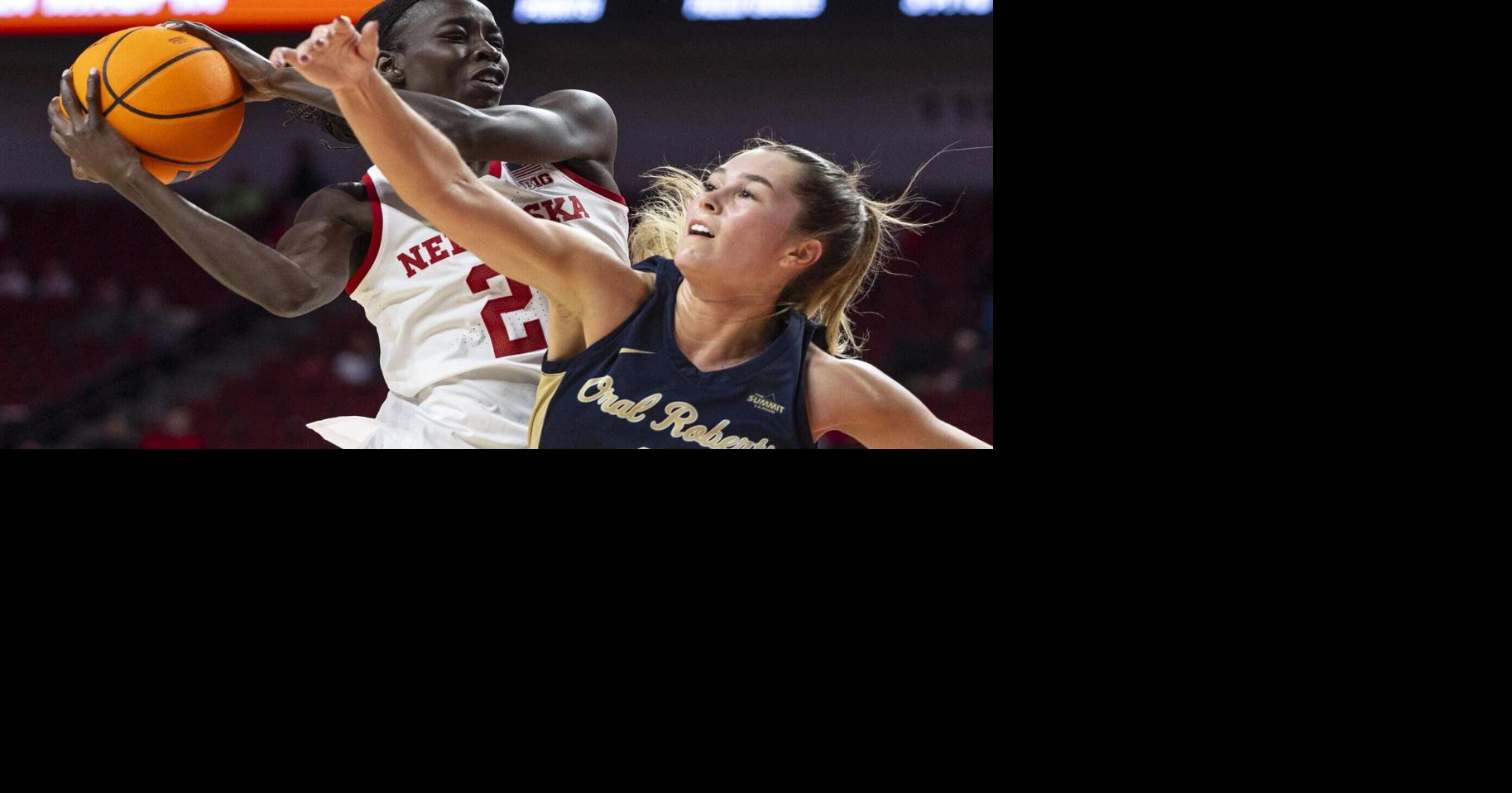 Prince drops 30, Maupin shines as Nebraska women roll Oral Roberts 103-58