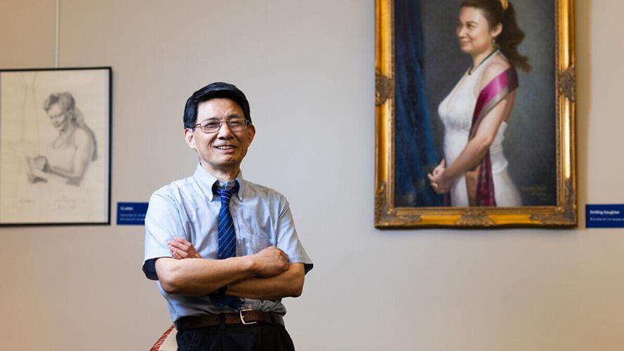 Lu's Nebraska story is one of research, resilience and a return to art