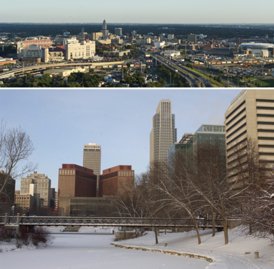 Lincoln and Omaha