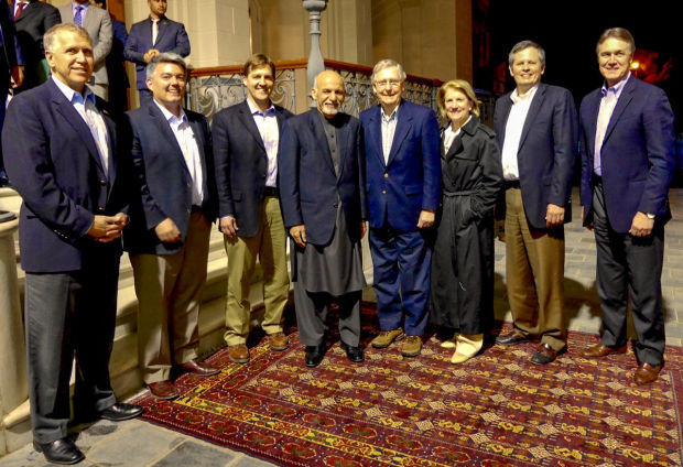 sasse and afghan president