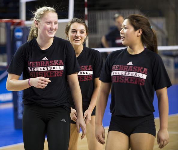 NCAA Regional Volleyball Practice