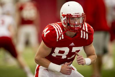 Nebraska football practice