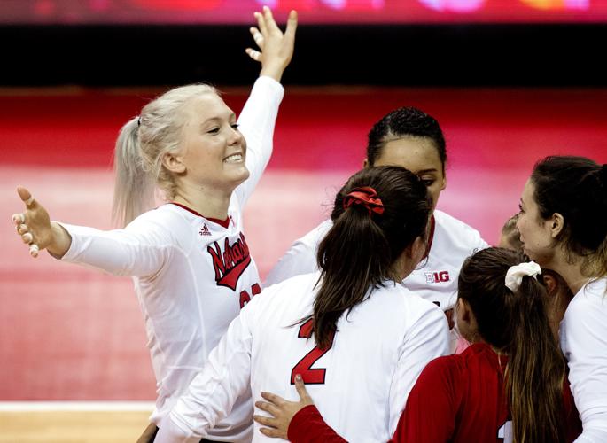 Iowa vs. Nebraska volleyball, 10.3.18