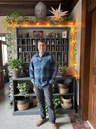 Troy Gagner with apothecary