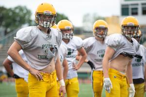 Campin' with the Thunderbolts: Size up front and in the backfield will push Pius X in move to Class B