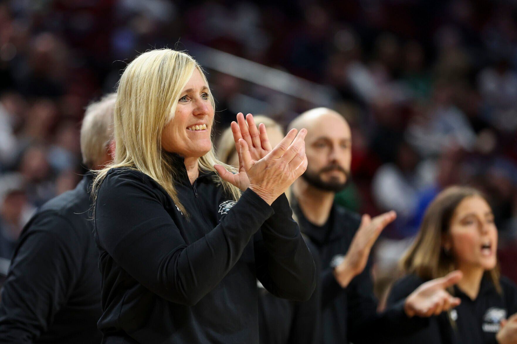 Elkhorn North girls basketball coach Ann Prince retires