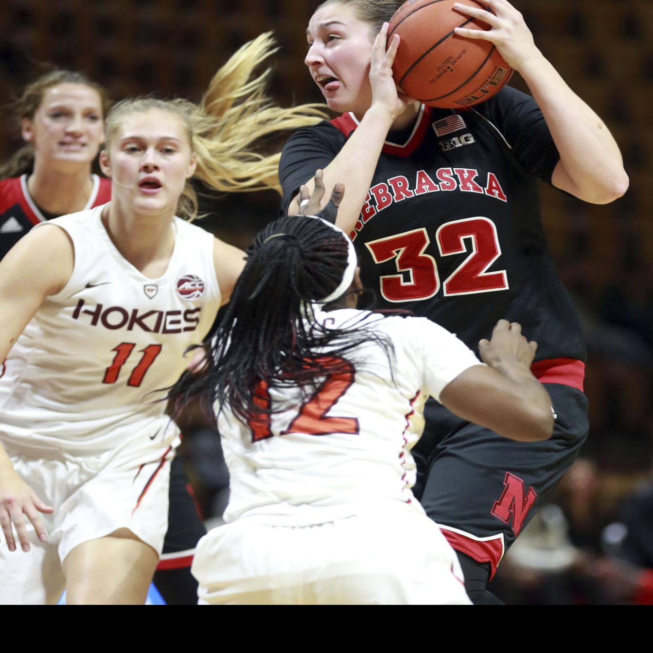Huskers Squander Lead In Loss To Hokies Women S Basketball