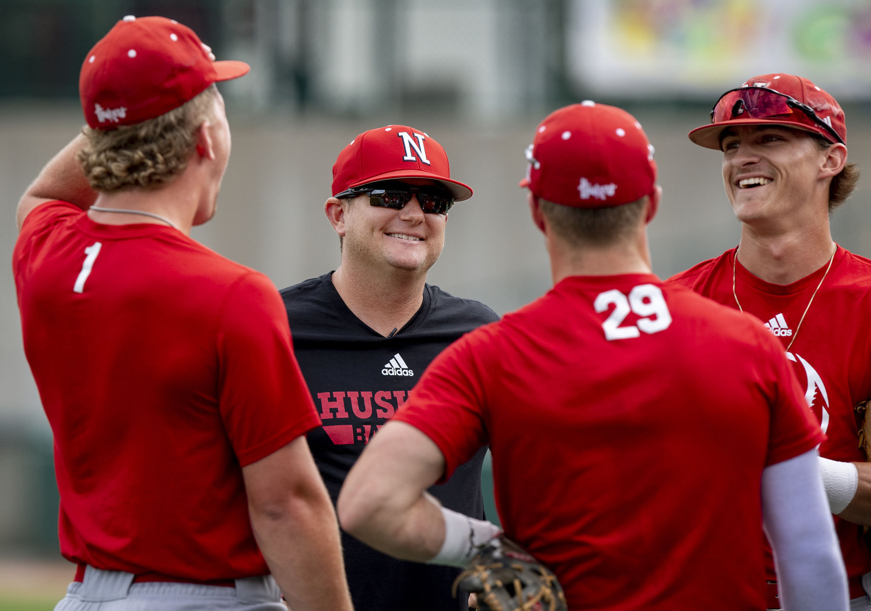 nebraska basketball hat