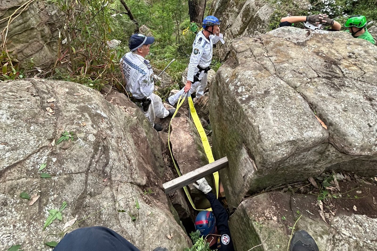 Woman Wedged Upside Down Between Rocks For 7 Hours After Trying To ...