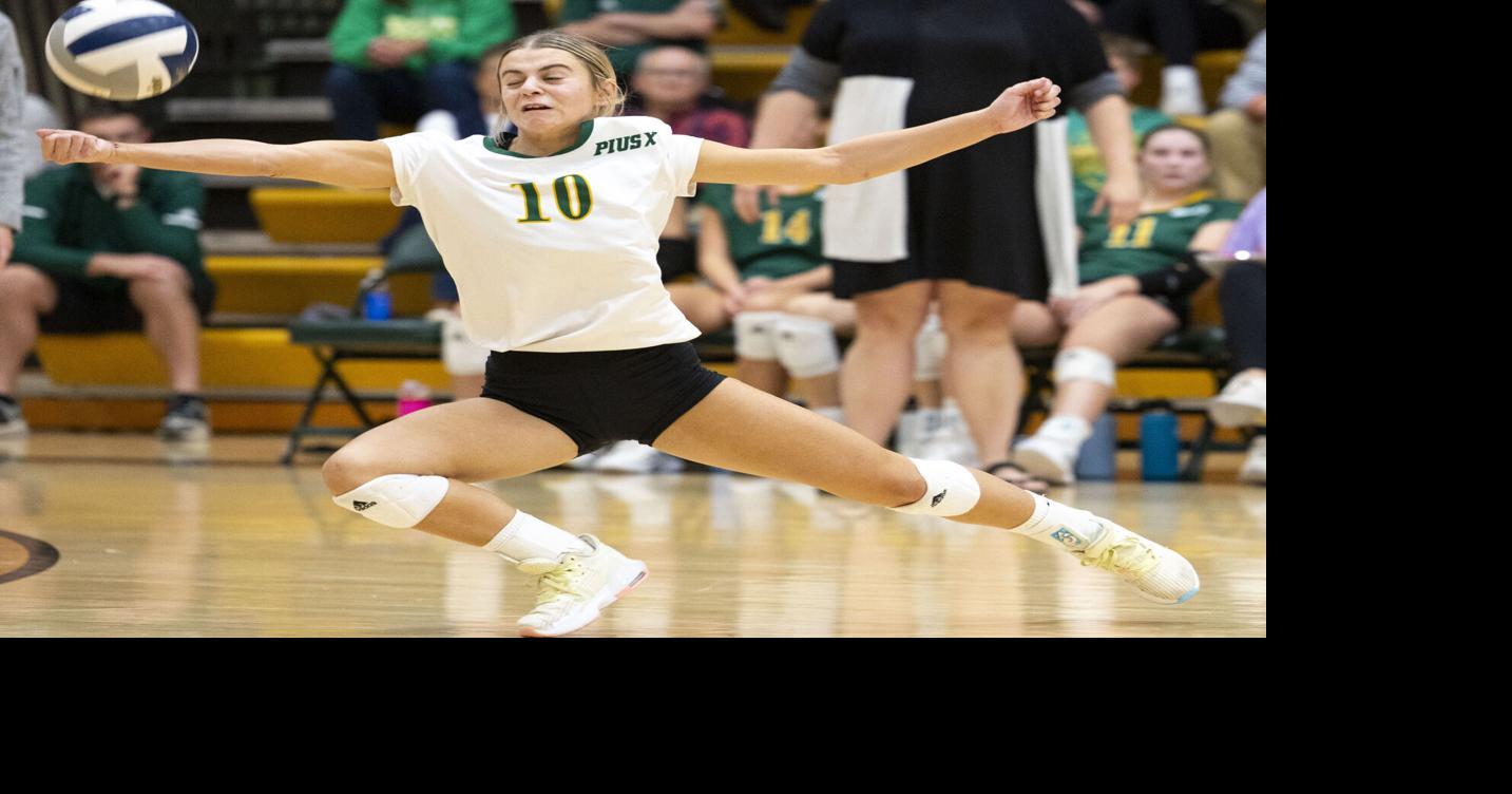 Photos Pius X hosts Papio in A7 district volleyball championship
