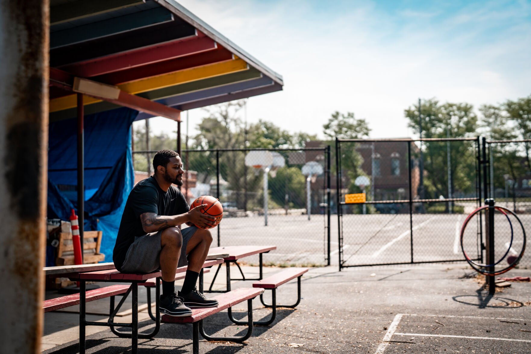 A Nebraska basketball court helped make him. Now Josh Jones is