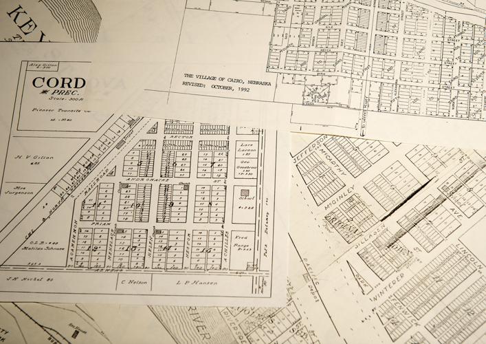 Street names plat map